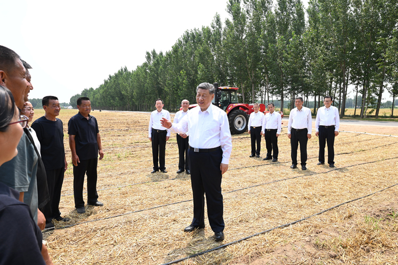 习近平在山东德州考察时强调